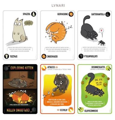 Exploding Kittens! A Hilarious Card Game Filled with Strategic Choices and Fluffy Feline Mayhem