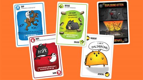 Exploding Kittens: A Hilarious Card Game Filled With Strategic Decisions and Unexpected Explosions!